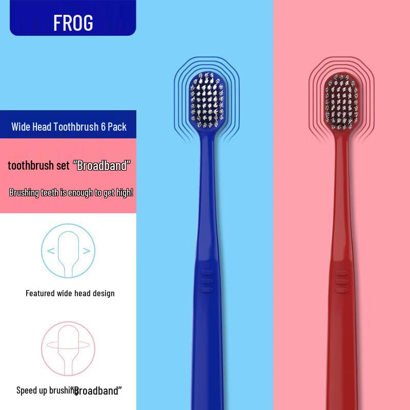 Frog 631A Soft Bristle Toothbrush 12-Pack
