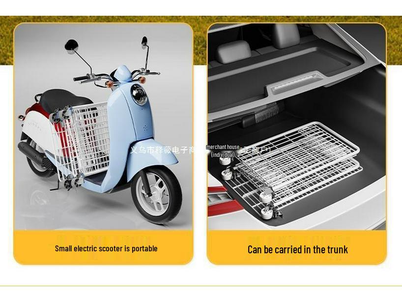 Faltbarer Straßenkarren: Eisgelee, Sushi & Wurstsnacks