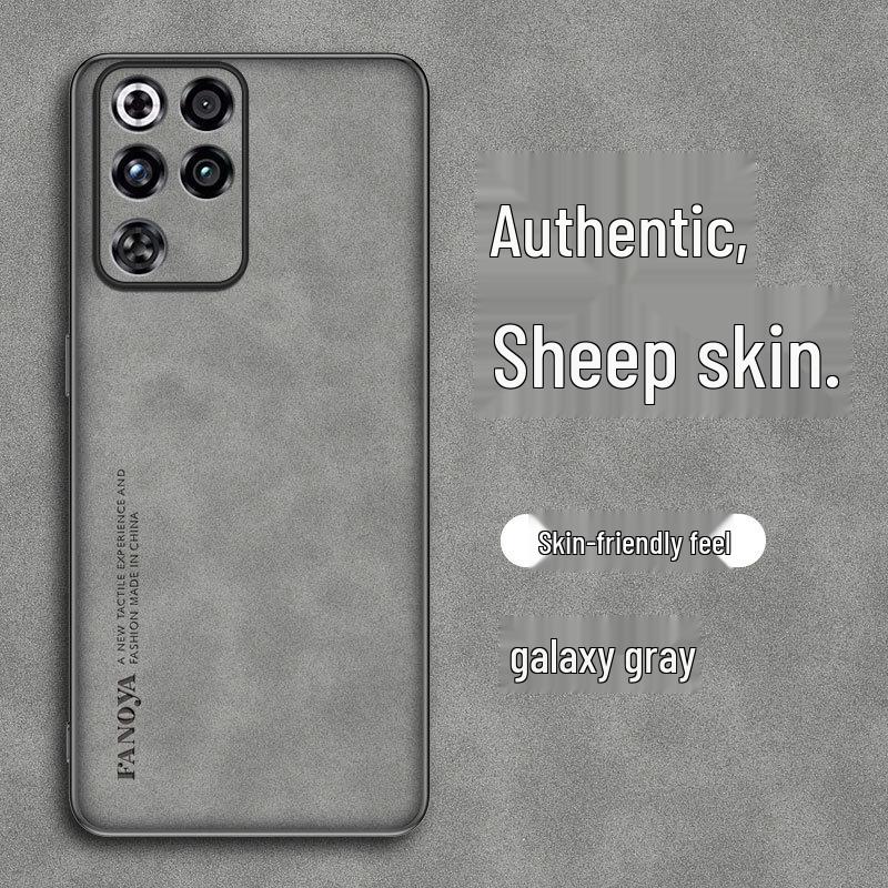 Compatible with Red Magic 11 Air & 10 Pro, Black Shark 5 Pro Luxury Leather/Suede Protective Phone Case.
