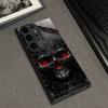 Electroplated glass phone case suitable for Samsung Galaxy S26 S25 S24 S23 S22 S20 S11 S10 FE/Ultra/Plus anti drop skull pattern