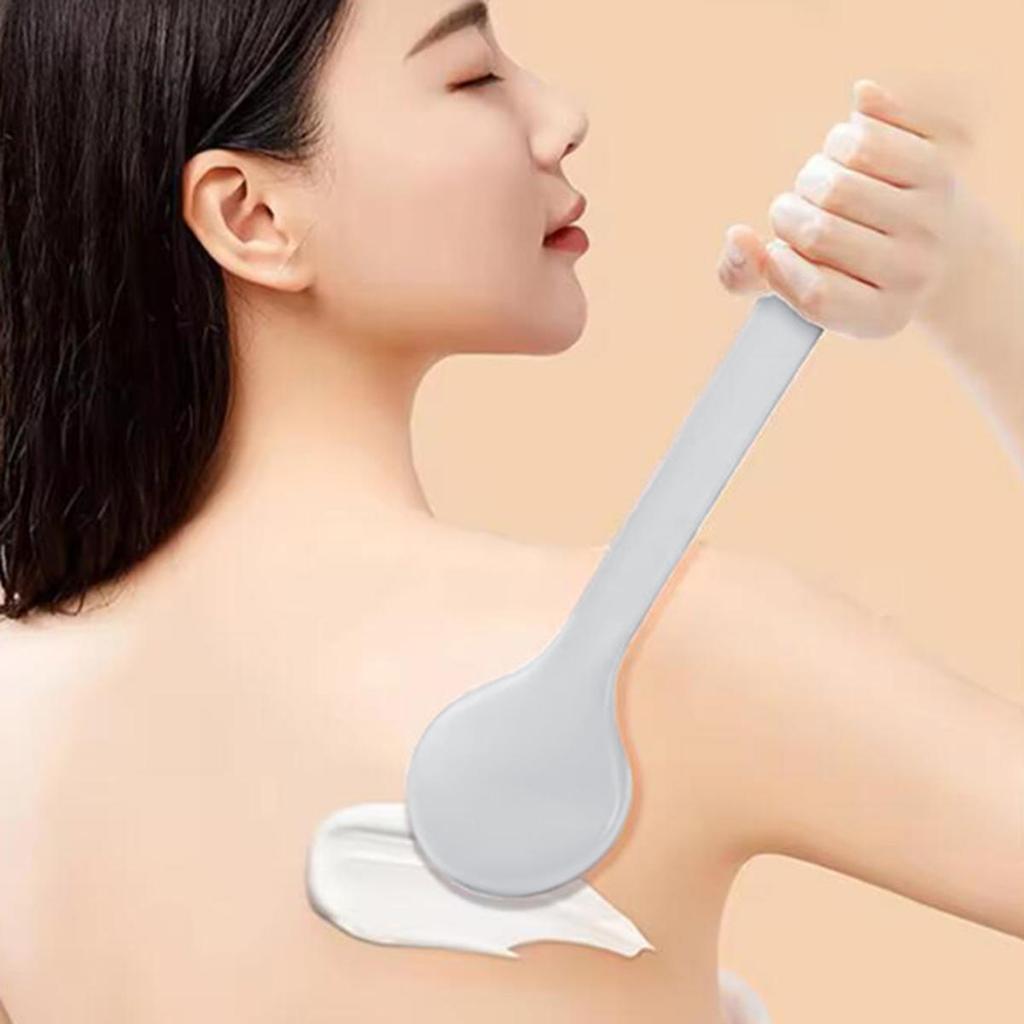 1Pcs Multi-Function Lotion Sunscreen Ointment Applicator Long Handle Body Cleaner Shower Brush Sunscreen Back Applicator