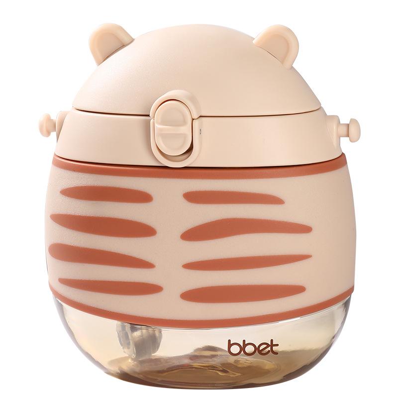 Cartoon Tiger Baby Drinking Cup - PPSU Water Cup for Toddlers & Kindergarten Kids