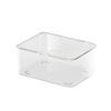 Transparent acrylic storage box Bathroom mask box Flip storage box Household cosmetics storage box Storage box