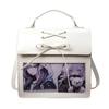 Harujio Ita Bag Oshikatsu Oshikatsu Everyday Events Backpack, Backpack, Bag, Black, White, Silver, Cute, Stylish, Popular, Simple, Use, (White)