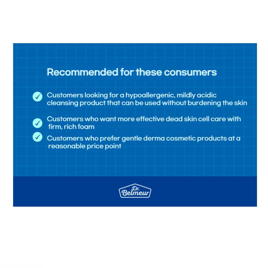 The Face Shop Dr. Belmeur Amino Clear pH-Balanced Foaming Gel Cleanser 190ml