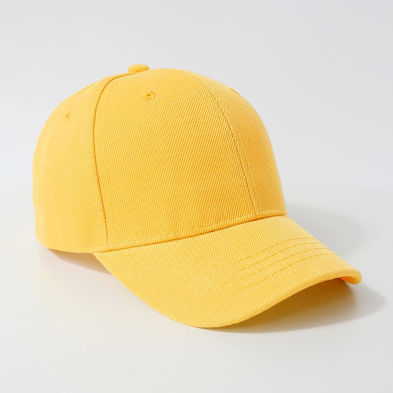 Children's Kids Baseball Cap Spring Summer Outdoor Child Solid Color Hat For Boy Girl Cotton Adjustable Sun Protection Sun Hats