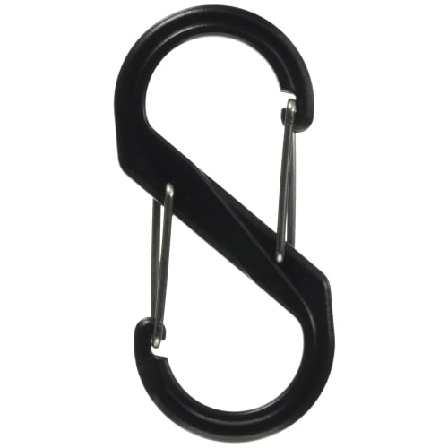 Hikari S-Type Carabiner, Large, KRSA88-2, Black