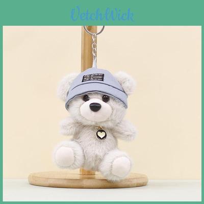 Stuffed Bear Keychain With Plush Teddy Bear Toy For Bags And Gifts
