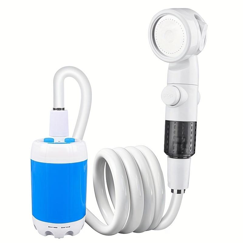 Doccia da Campeggio Portatile per Dormitorio e Campeggio Dispositivo Doccia Facile Dispositivo da Bagno Wireless con Pompa dell'Acqua Ricaricabile