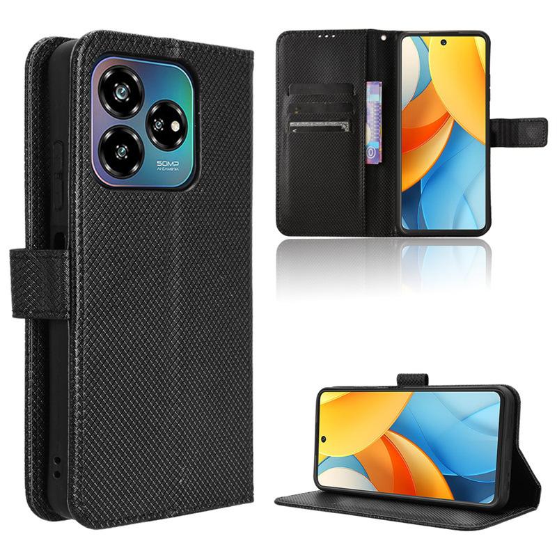 Flip Cover For ZTE Axon 60 Lite/Blade V60 Vita Leather Case [Flip Vintage Leather] Wallet Shockproof Durable Retro Phone Case