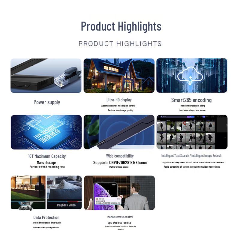 

HIKVISION 16-Channel 2-Bay NVR