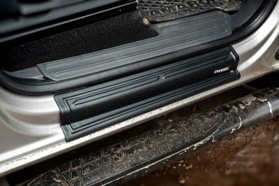 EuroCap kapı eşikleri (4 adet ABS) Volkswagen Amarok 2010-2022 için