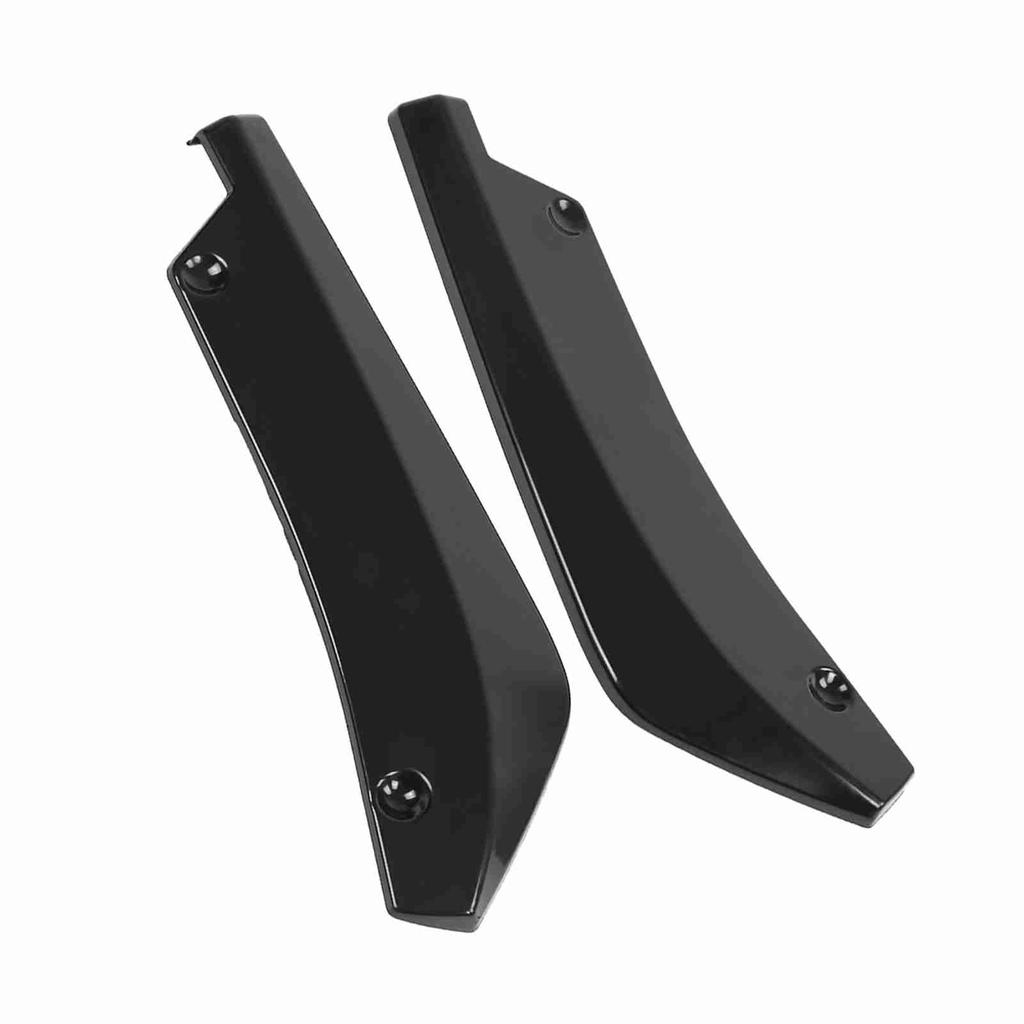 1 Pair of Universal Car Modified Rear Bumper Canard Diffuser Spoiler Lip Splitter Fins