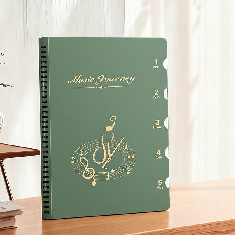 Неотражающий folder для хранения нот для фортепиано 40 Sides (20 Pages)