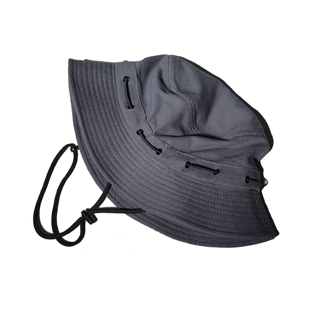 Croogo Safari UV for Women and Wide for Work and Cycling Hat, Protection, Men, Brim, Foldable, Unisex, (G-BO04-Gray)