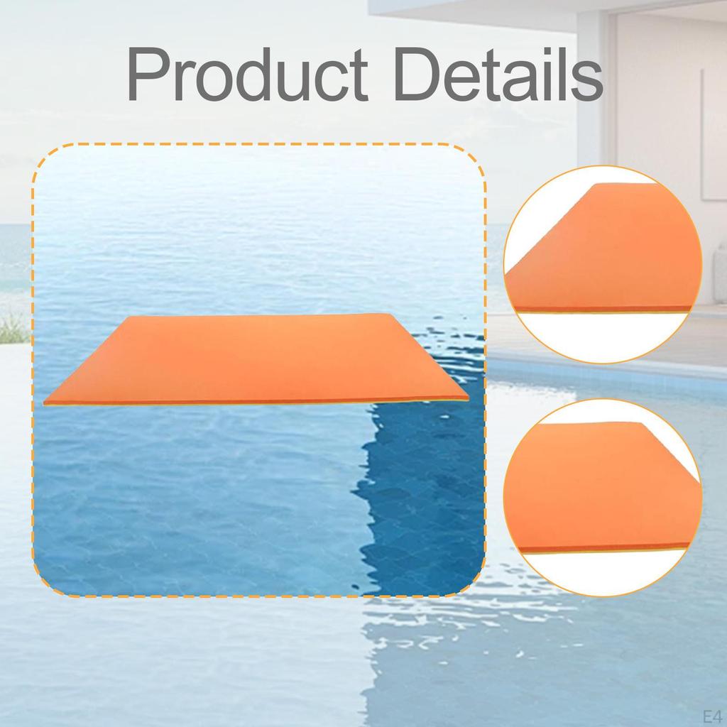 Wasserschwimmpad, unsinkbare Seematte für Schwimmbadpartys