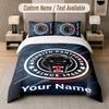 Custom Bedding Set Penrith Panthers Pattern, Print Name Text 1 Duvet Cover plus 2 Pillowcases Home Textile