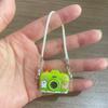 Dollhouse Miniature Cartoon Dog Crossbody Camera Bag for OB11 Doll