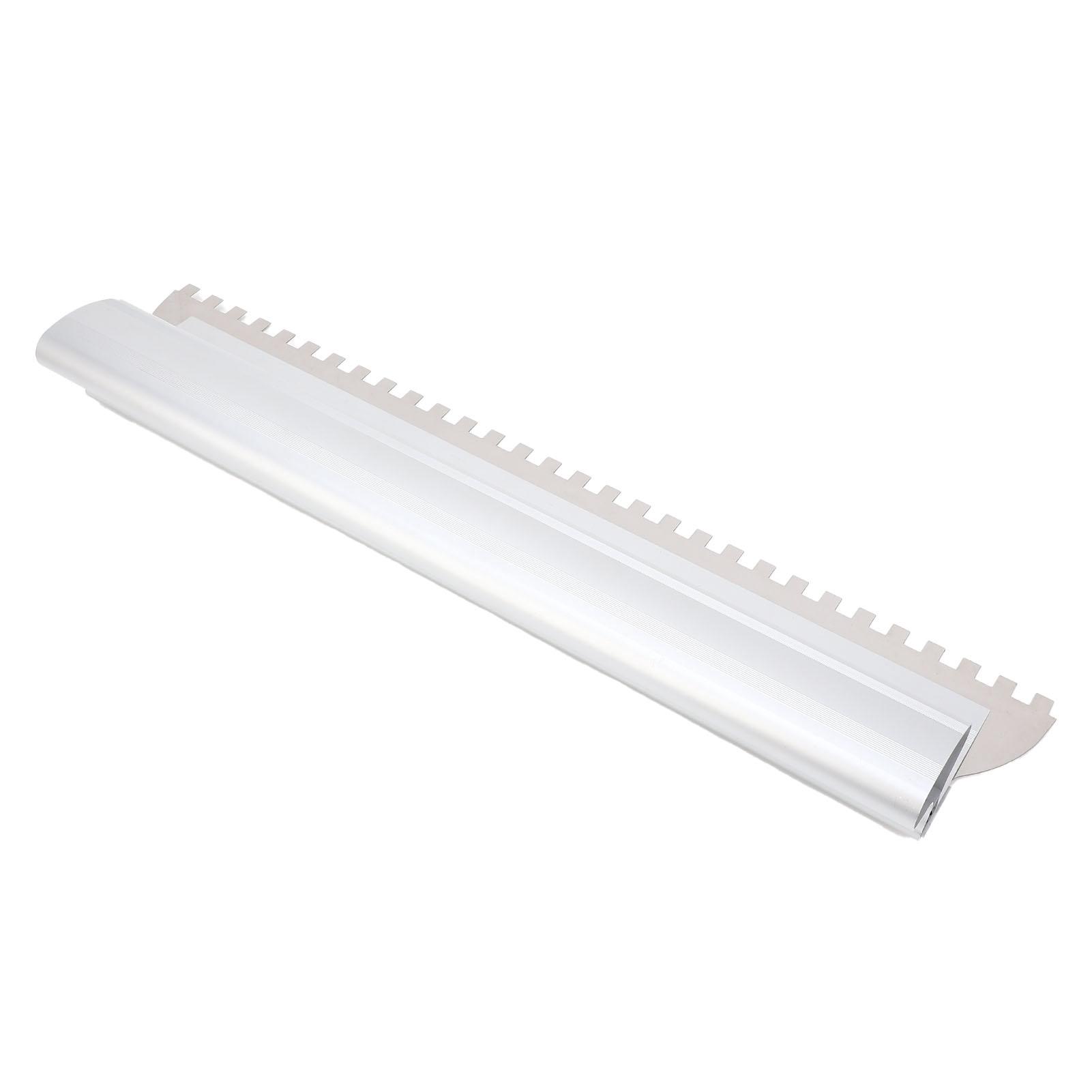 Kiezeltroffel 2,5x2,5 inch Kiezel Aluminiumlegering Roestvrij Staal Tegellijm Verspreider voor Tegelen