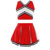 Girls' 2 Piece High School Cheerleading Uniform Costume Complete Outfit Cosplay Fancy Dress
