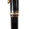 Very Good MONTBLANC Ballpoint pen Meisterstck White Star Twist Type Black gold mens Used