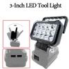 3 Inch Flood Light Emergency Light For Dewalt 18V 20V DCB206 DCB609 DCB612 Li-ion Battery For Emergency Lighting Work Camping