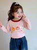 Girls' Stylish Long-Sleeve Base Layer T-Shirt for Spring & Autumn 2025