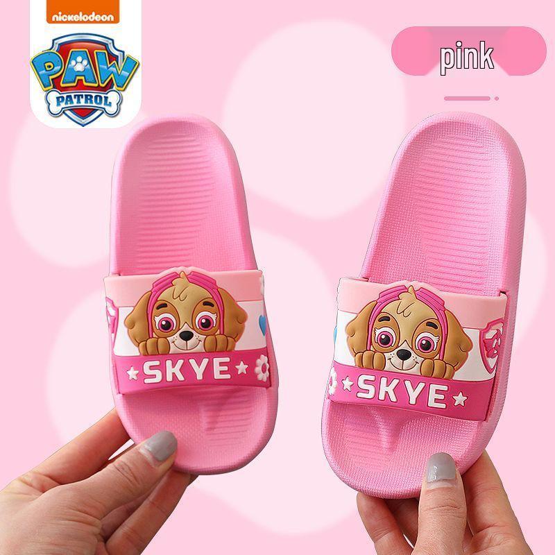Pantuflas Antideslizantes de Interior y Sandalias de Baño para Niños Pequeños de Paw Patrol