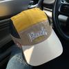 Black Korean Style Baseball Cap with Embroidered Letters Nylon Mesh for Men Women Outdoor Sports Running Cycling Casual Wear