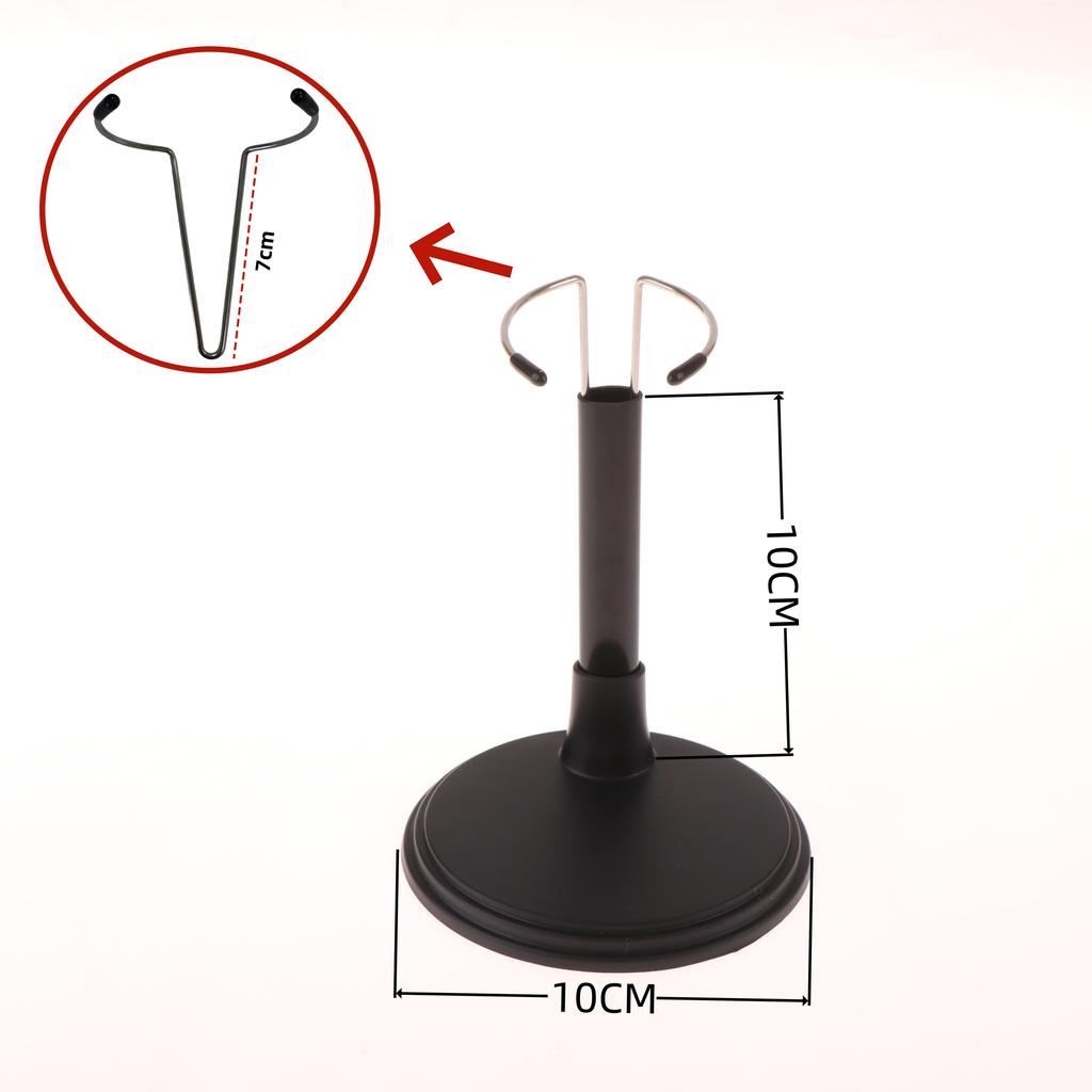 1Pcs Black White Adjustable Doll Dummy Puppet Doll Bracket Stand Holder Support Toy Store Display Dollhouse Accessories