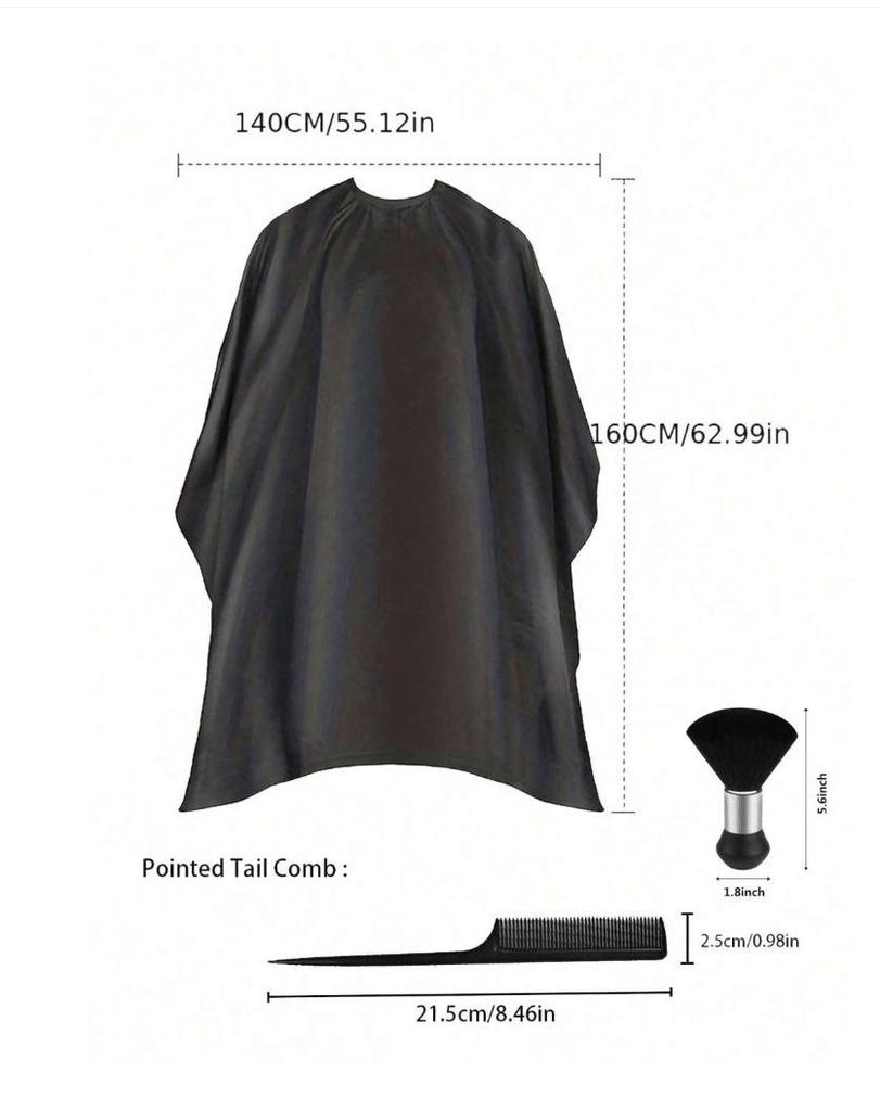 Hairdressing Cape: Household Barber Bib, Scissors Cloth, Salon Use, Available in Sizes L, M, S, and XS
