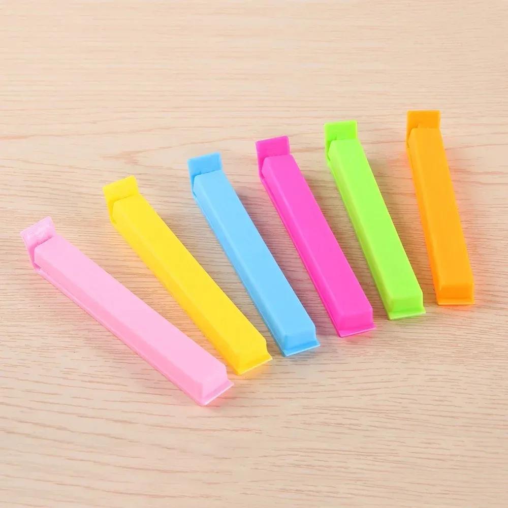 5/10/20 SZT Przenośne Klipsy do Zamykania Woreczków na Jedzenie i Przekąski Sealer Clamp Plastikowe Narzędzie Akcesoria Kuchenne Artykuły Kuchenne
