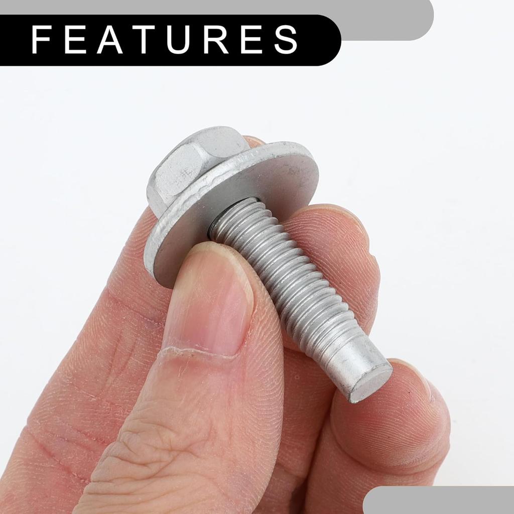 Trittbrett Befestigungssatz Nr. 68044460AA/82212003 - Auto Schrauben - für Dodge für Ram 1500 2009-2012 Metall Silber Ton - 1 Satz