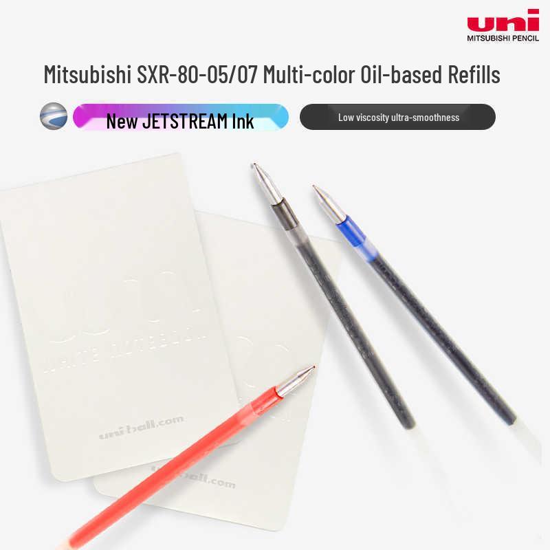 Mitsubishi Uni Oil-Based Pen Refills - Student Ballpoint, 0.38MM/0.5MM/0.7MM