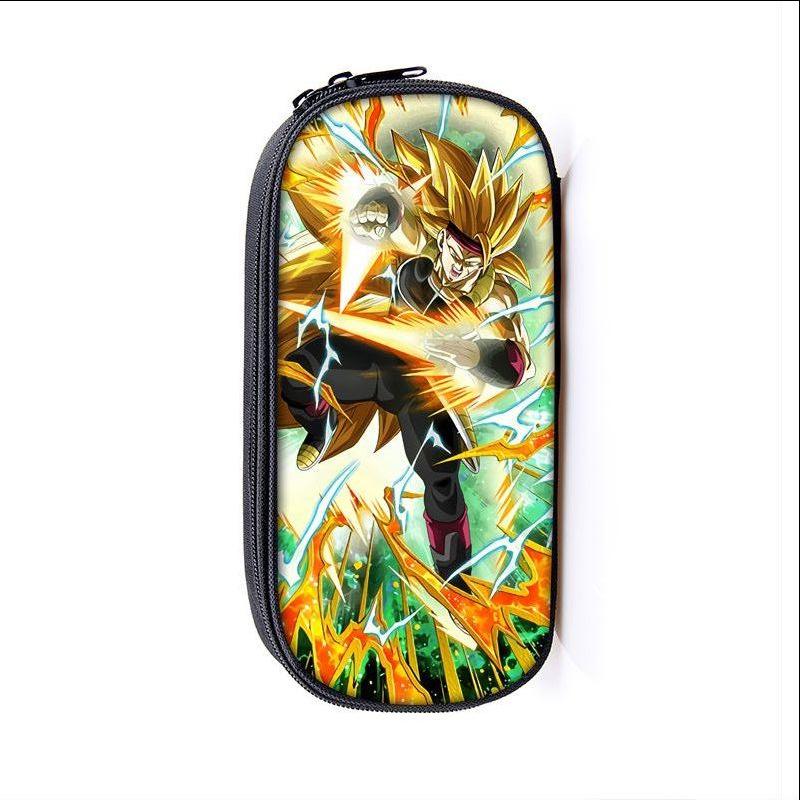 Dragon Ball Anime Son Goku Cartoon Large Capacity Pencil Case Fashion Boys Girls Pen Bags School Student Supplies Stationery Box