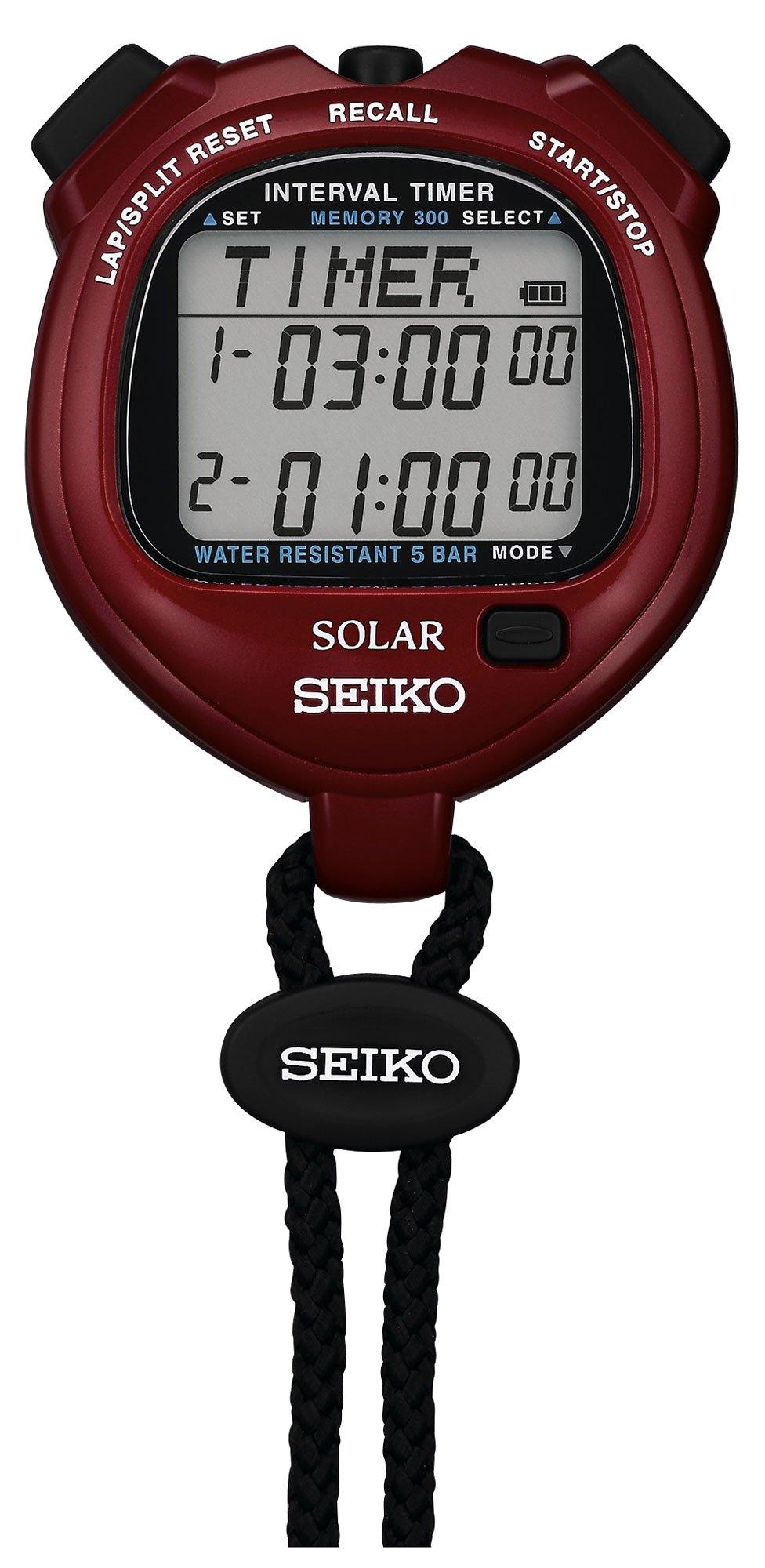 

SEIKO INTERVAL TIMER SOLAR WATCH SVAJ103 (Japan Import)