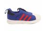 adidas Originals Superstar Collection 360 I Comfortable Low Top Toddler Shoes Blue Red Infant And Toddler BY9934