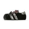 2025 Casual Four Seasons Heightening Retro Leopard Print New Suede Round Head Ugly Cute Contrasting Color Sports Women's Shoes