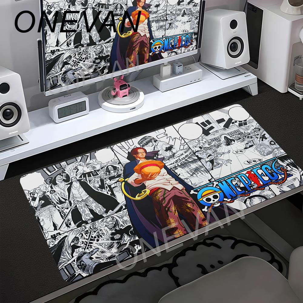 Mouse Pad Notbook Gamer Large Keyboard NonSlip Rubber Computer Carpet Japan Anime One Piece Desk Mat PC Gamer Big Mousepad Gifts