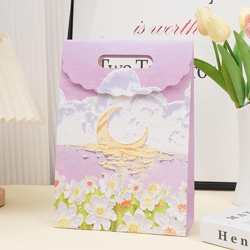 StoBag Blessing Gift Portable Bags Packaging Candy Toy Snack Cookies Jewelry for Baby Shower Birthday Wedding Kids Party Wish