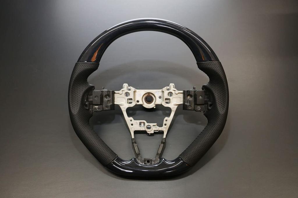 Takeoff CROSS Steering for Atrai Tanto TAFT and Others (S700V/S710V) (LA650S/LA660S) (LA900S/LA910S) (Black Wood)