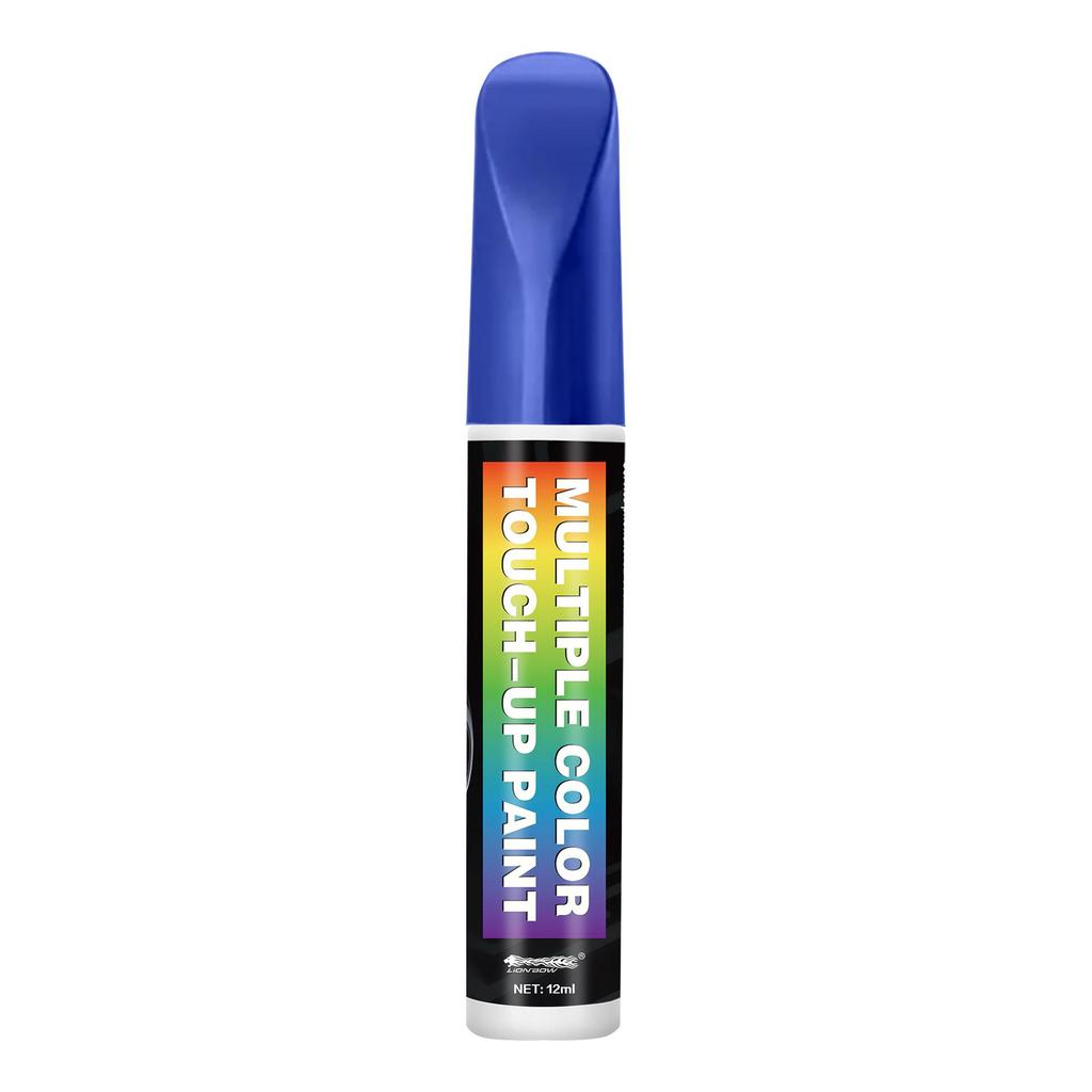 Car Touch-Up Pen: Scratch Repair for Black, Red, Silver, Blue, Pearl White Paint 