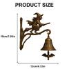 Motion Sensorings Metal Brooms Witches Doorbell Magics Potions Sound Light Halloween Party Decoration
