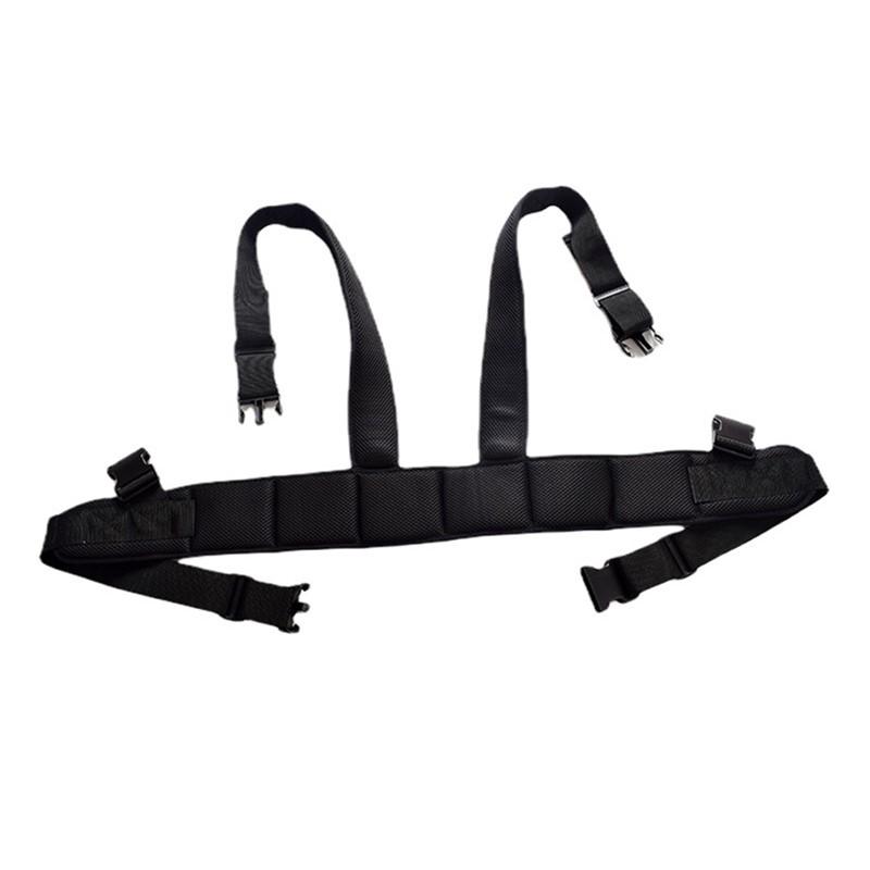 Pas bezpieczeństwa zapobiegający upadkom z wózka inwalidzkiego Pasy mocujące na ramiona Pas pielęgniarski dla pacjentów w podeszłym wieku Szelki Kamizelka podtrzymująca