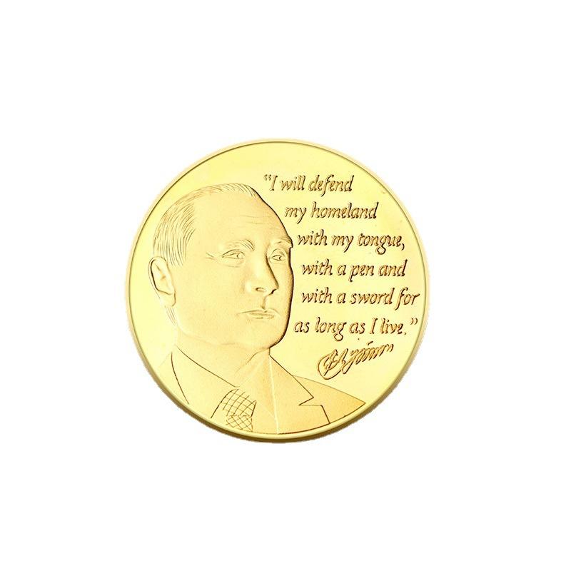 1X  President Vladimir  Commemorative Coin European Style Collection Medallions Decoration Coins