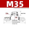 304 Stainless Steel Thickened U-Shaped Pipe Buckle Clamp for Hose and Water Pipes