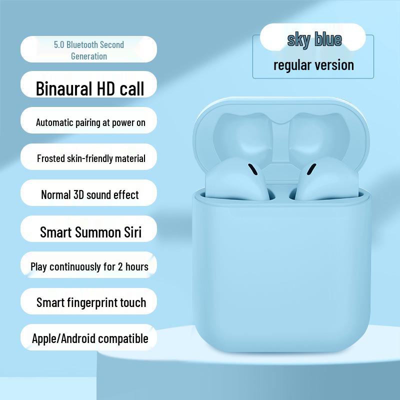 2026 True Wireless Noise-Cancelling Earphones: Long-Wearing, Pain-Free, Ideal for Running and Compatible with Apple & Android.