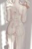 HAMRETHYPPZ BJD Kugelgelenkpuppe Puppe Puppe Dienstmädchen Sexy Spitze Dessous-Set für BJD Weißes Spitze Dessous-Set für Niedlichen Heimparty-Stil und Körper Nicht Weiß