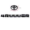 3D ABS 4Runner Letters Emblem Badge Sticker Rear Tailgate Trunk Logo Decal Car Styling Exterior Accessories For Toyota 4Runner