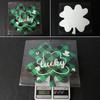 Quality Luck Leaves Door Sign Add Vibrantly Holiday Spirits to Porch or Entryway Irish Hanging Door Decorations